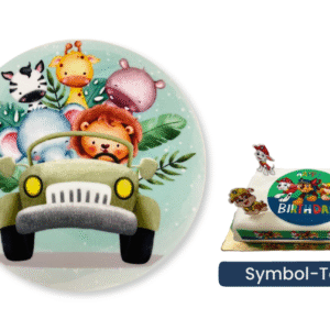 Motivtorte - Dschungeltiere