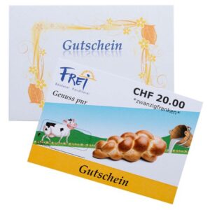 Gutschein - Schenken mit Genuss